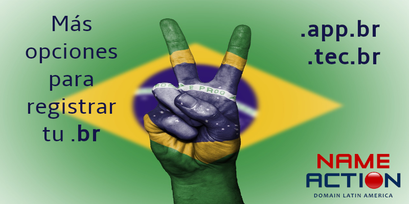 Brasil te espera registra tu .COM.BR, .APP.BR, .TEC.BR y muchos más