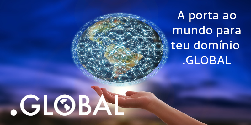 Registre seu domínio .GLOBAL e conecte-se com o mundo